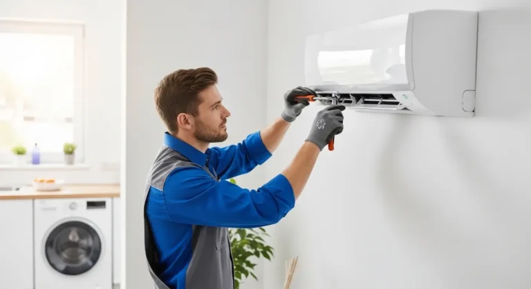 فني صيانة يونيون اير يقوم بإصلاح تكييف وغسالة في محافظة الشرقية - خدمة معتمدة 16062