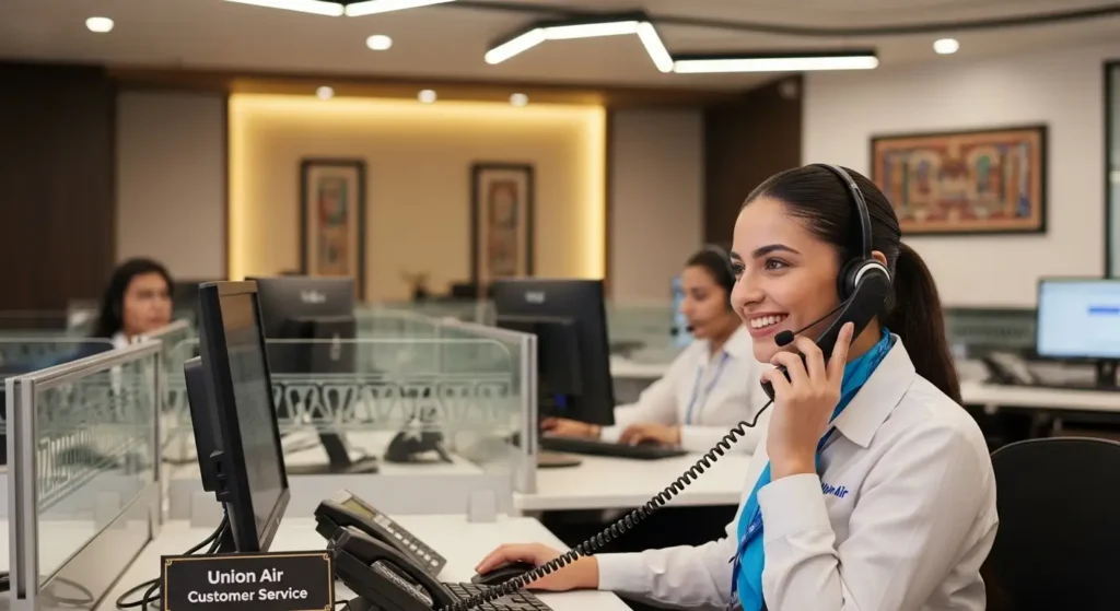 خدمة عملاء غسالات يونيون اير والخط الساخن 16062 للصيانة المعتمدة